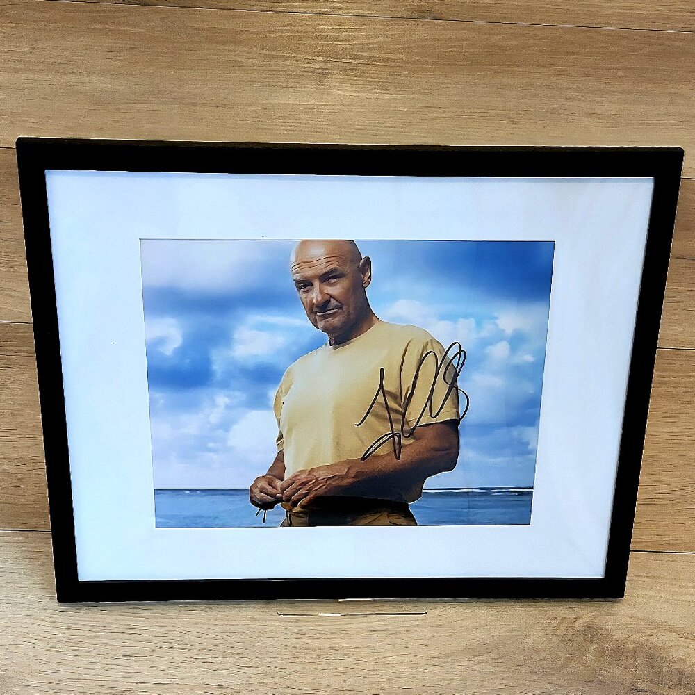 Terry O'Quinn Signed Autograph Lost 11X14 Framed & Matted COA